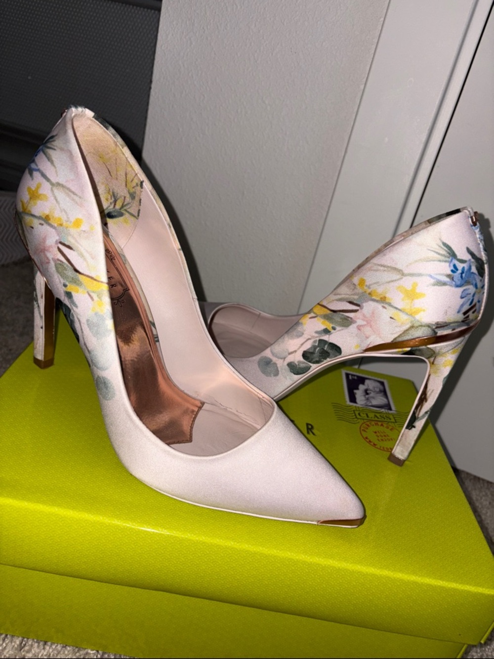 Ted Baker Melnip Floral Print Pumps